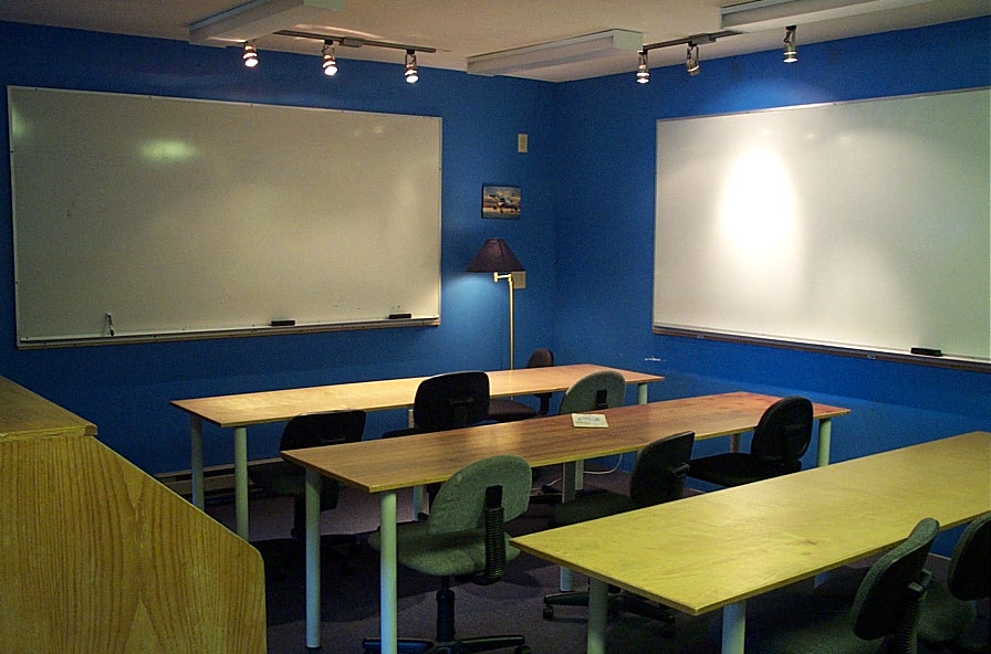 Langley Flying School's Secondary Classroom--also used as the study quiet study area.